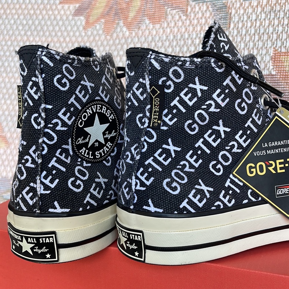Converse Men’s 162347C
CHUCK 70 HI
BLACK/WHITE/BROWN Sneakers - Picture 15 of 16